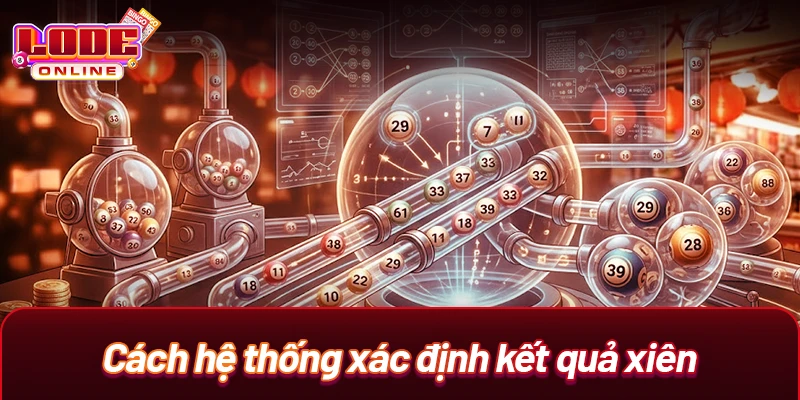 Cách hệ thống xác định kết quả xiên