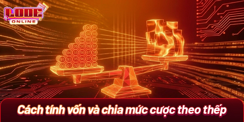 Cách tính vốn và chia mức cược theo thếp