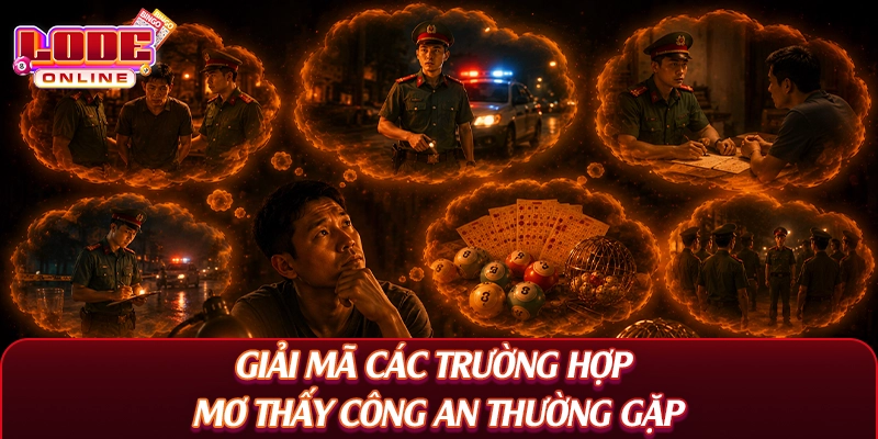 Giải mã các trường hợp mơ thấy công an thường gặp