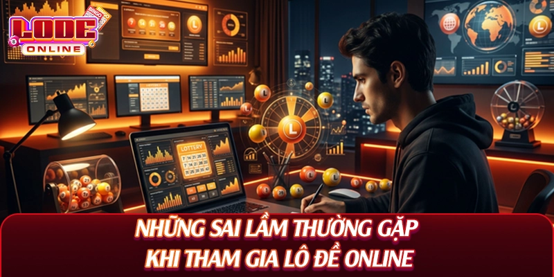 Những sai lầm thường gặp khi tham gia lô đề online
