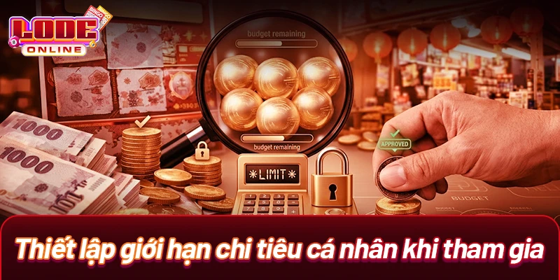 Thiết lập giới hạn chi tiêu cá nhân khi tham gia