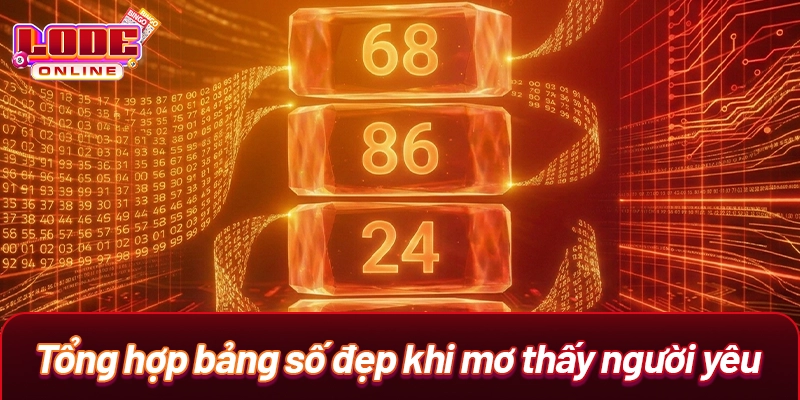 Tổng hợp bảng số đẹp khi mơ thấy người yêu