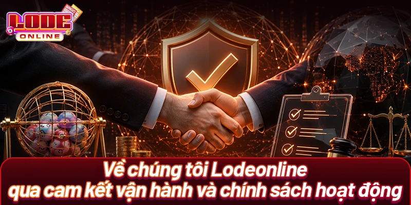 Về chúng tôi Lodeonline qua cam kết vận hành và chính sách hoạt động